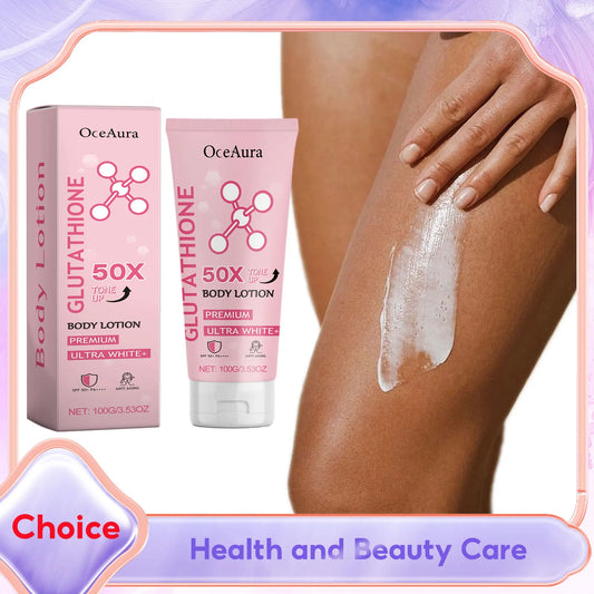 OceAura Glutathione Niacinamide Brightening Body Lotion 100g Brightening Body Lotion Peaceful Pleasures Health and Wellness