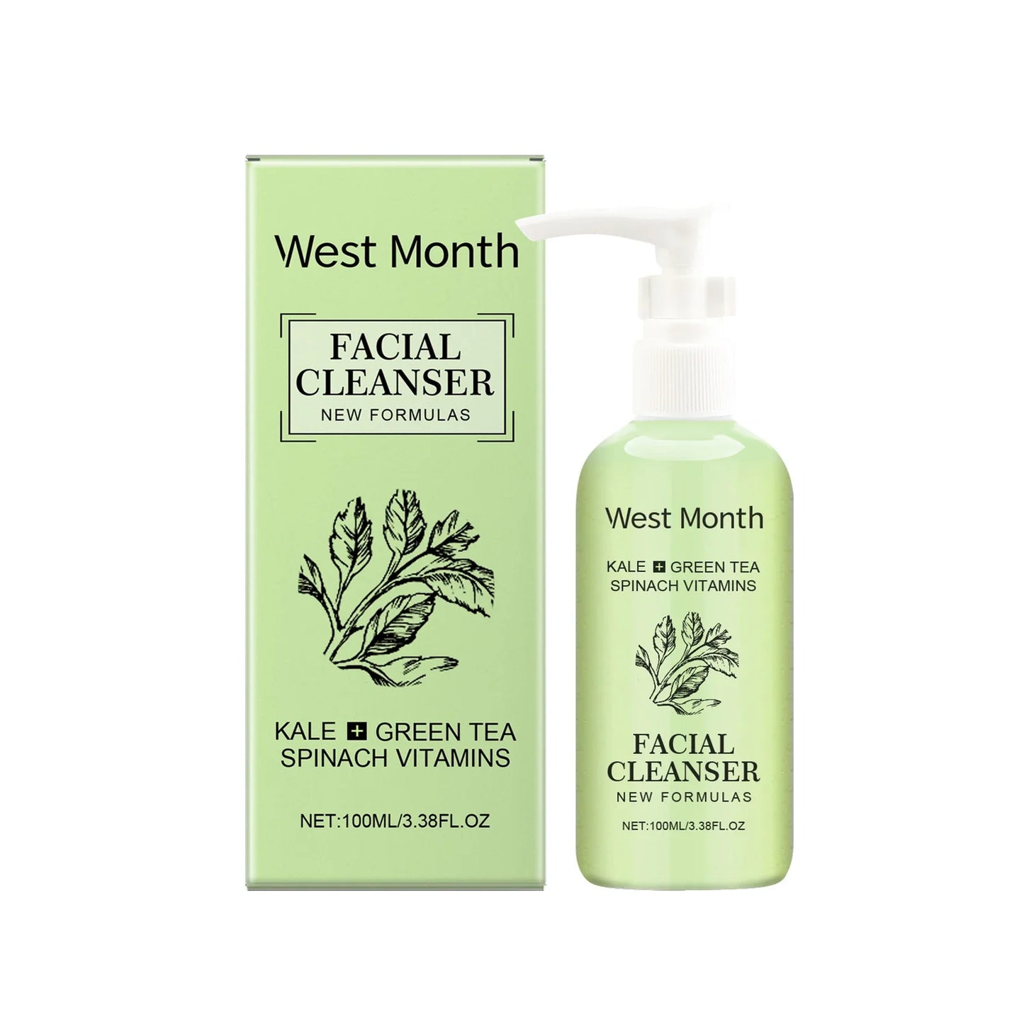 Anti-Acne Foaming Facial Wash – Oil Control & Pore Cleanser Foaming Facial Wash Oasis Select 100ml boxed