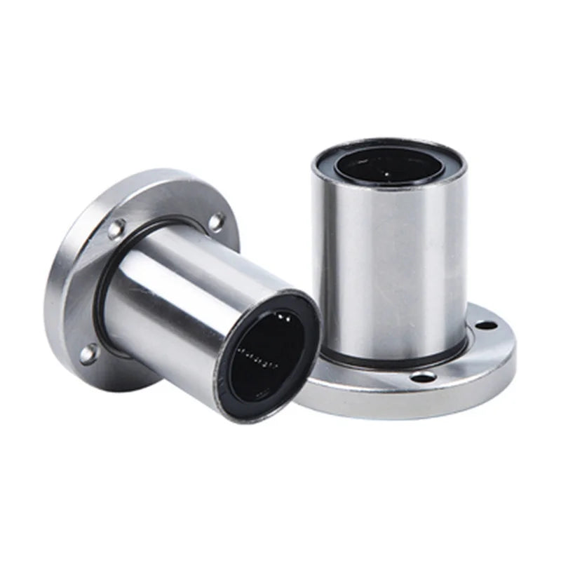 1PCS 6mm/8mm/10mm/12mm/13mm/16mm/20mm/25mm LMF Series LMF8UU/LMF10 Round Flange Coupling Linear Motion Bearing For Rod shaft Peaceful Pleasures Health and Wellness LMF16UU