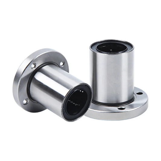 1PCS 6mm/8mm/10mm/12mm/13mm/16mm/20mm/25mm LMF Series LMF8UU/LMF10 Round Flange Coupling Linear Motion Bearing For Rod shaft Peaceful Pleasures Health and Wellness LMF16UU