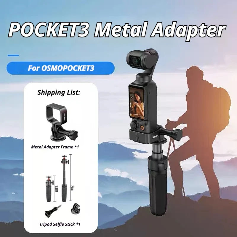 DJI Osmo Pocket 3 Accessories Kit – Case, Tripod & Mounts