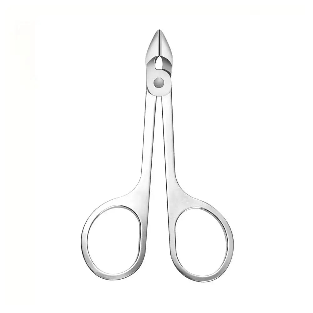 Precision Curved Cuticle Nipper | Stainless Steel Sharp Blades