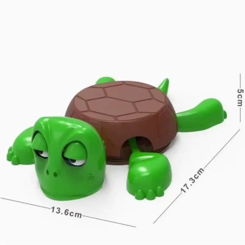 Funny Turtle Coaster – Pop-Out Eyes & Limbs Novelty Cup Mat
