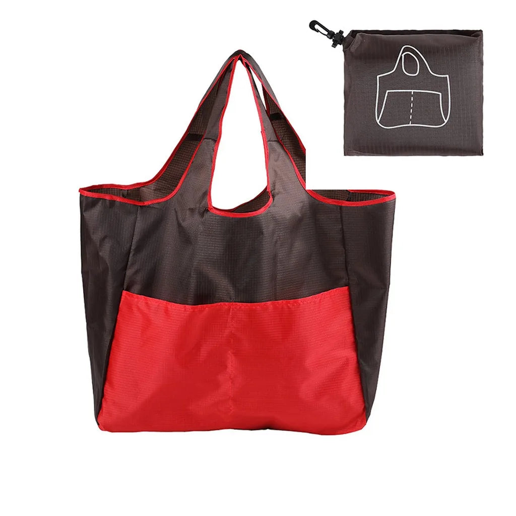 Foldable Reusable Shopping Bag | Water-Resistant Oxford Tote