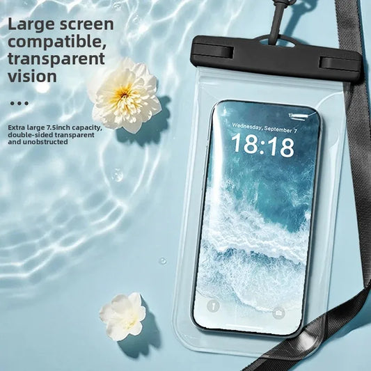 phone armbands and pouches waterproof phone pack diving phone case waterproof mobile phone bag transparent pouch for swimming Peaceful Pleasures Health and Wellness