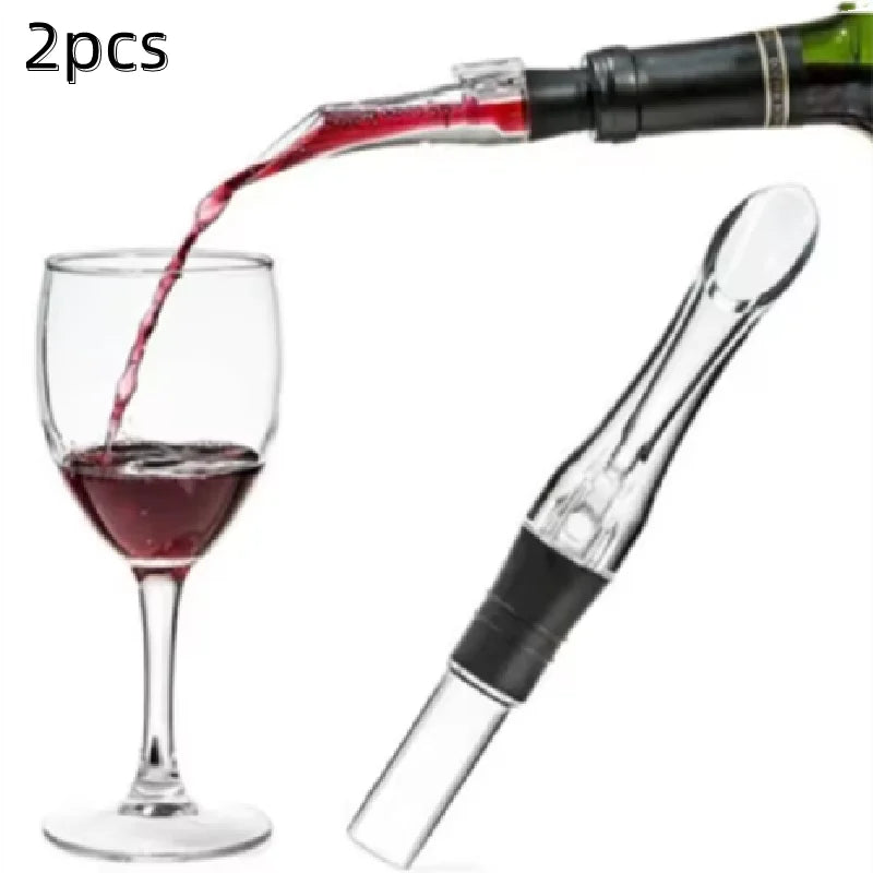 Wine Aerator Pourer | Red Wine Decanter Spout & Stopper