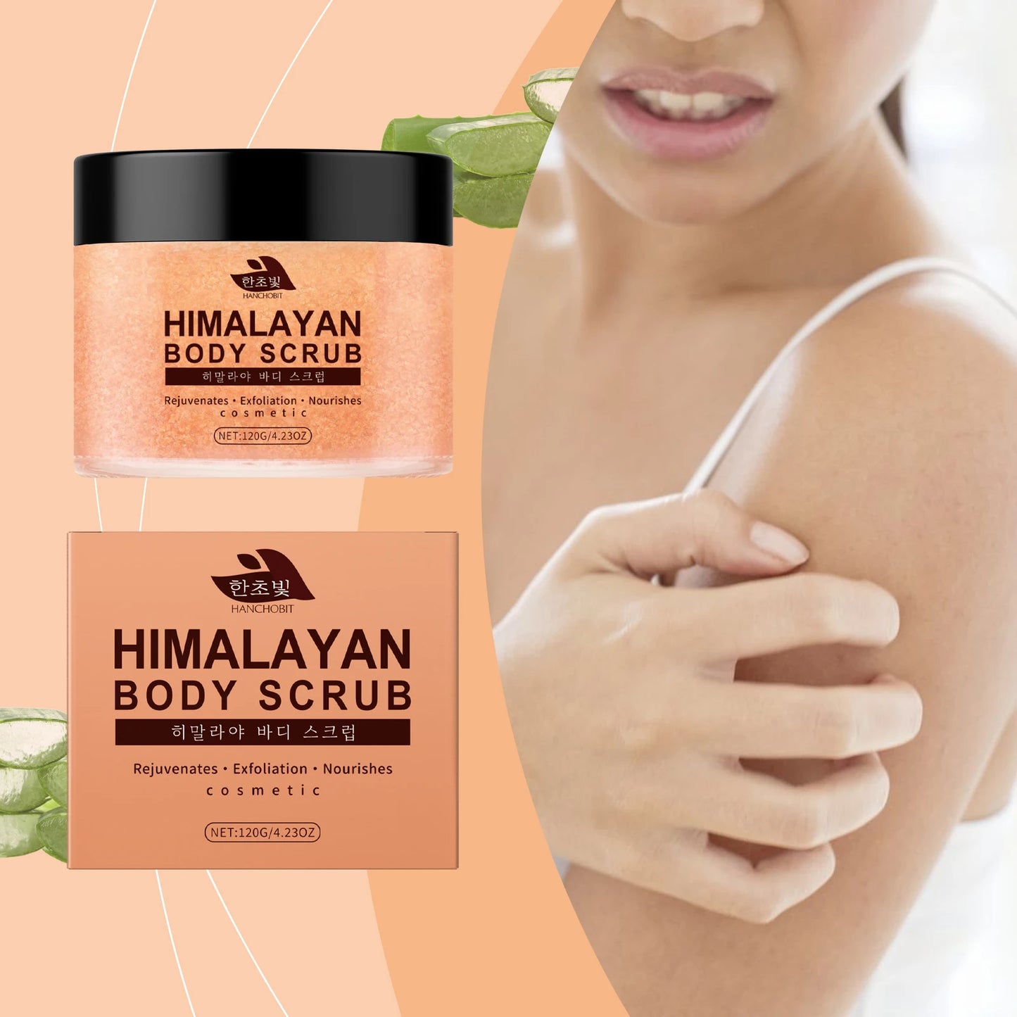 Himalayan Salt Body Scrub – Exfoliate, Hydrate & Smooth Skin