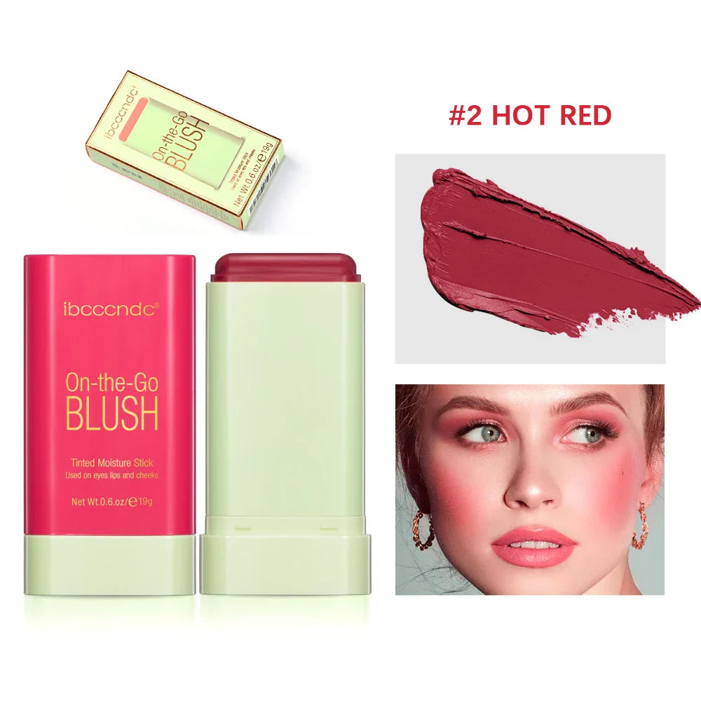 ibcccndc Multi-Use Cream Blush Stick – Cheeks, Lips & Eyes