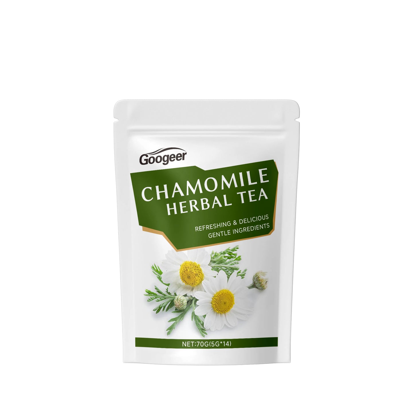 Googeer Chamomile Herbal Blend | Ginseng, Bergamot, Caffeine-Free