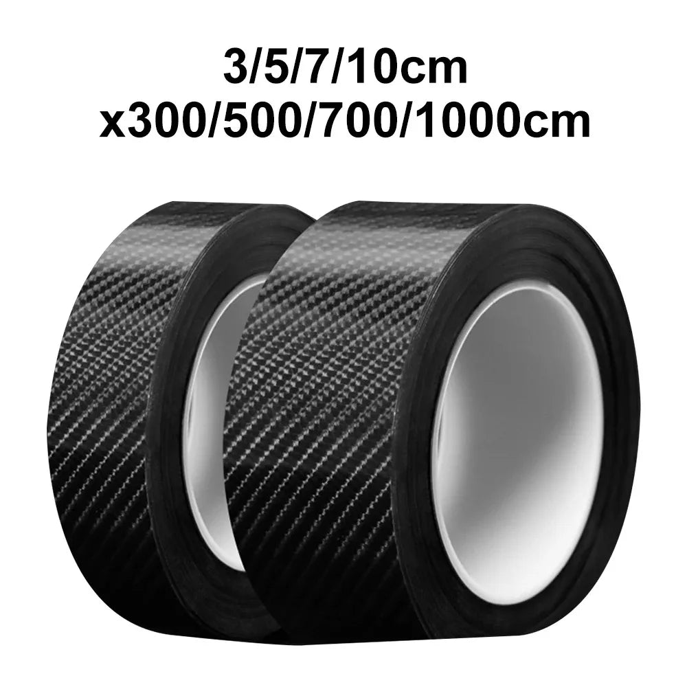 Carbon Fiber Car Protective Film Tape | Anti-Scratch Door Sill