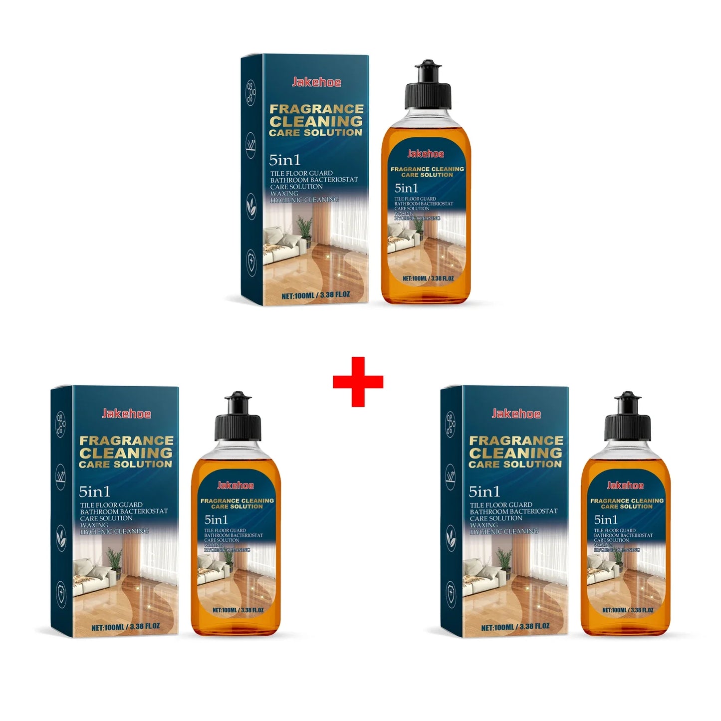 Jakehoe Ceramic Tile Floor Cleaner – Stain Remover & Shine