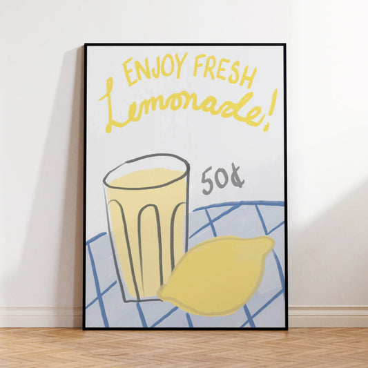 Minimalist Drink Canvas Wall Art Print | Living Room Decor Canvas Wall Art Peaceful Pleasures Health and Wellness G4381 21x30cm Metal Framed