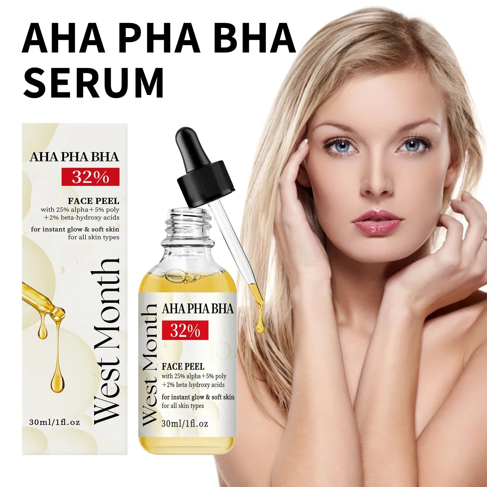 Anti-Wrinkle Face Serum – Pore Shrinking & Brightening 30ml Anti-Aging Face Serum Oasis Select