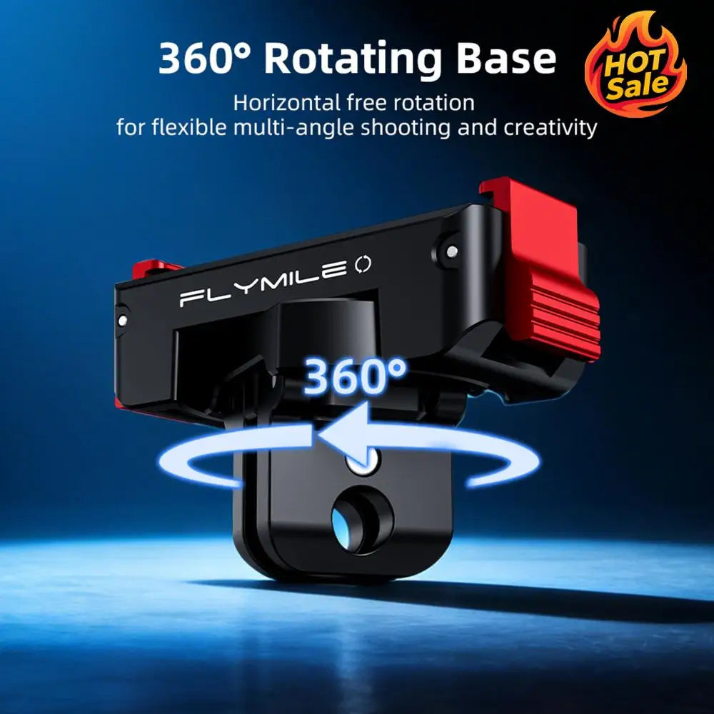 Magnetic Mount Bracket for DJI OSMO Nano & Action 6 | 360°