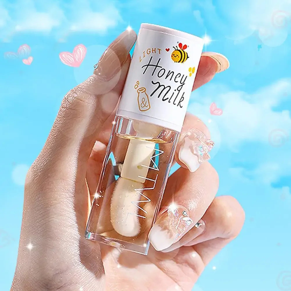 Kawaii Honey Peach Lip Oil – Moisturizing Lip Tint & Plumper Lip Care Peaceful Pleasures Health and Wellness