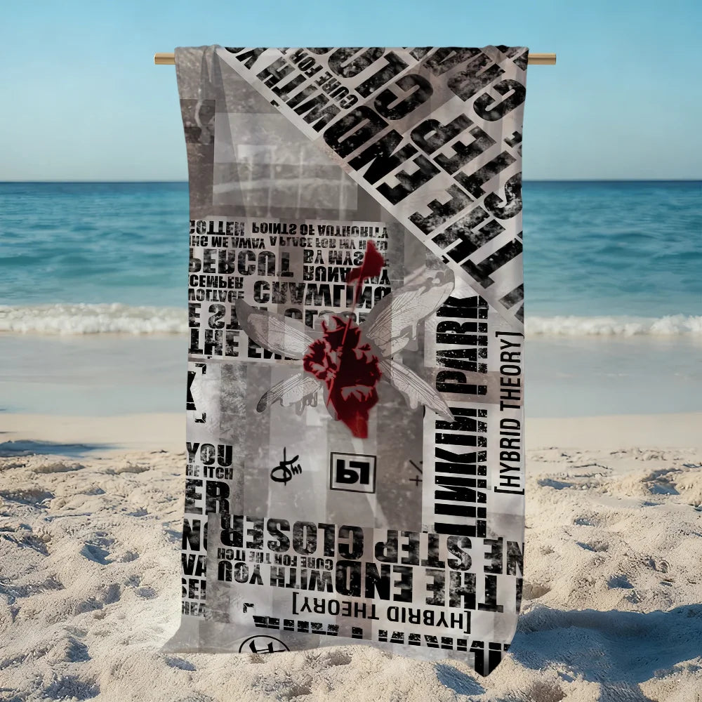 Quick-Dry Beach Towel | Soft Pool Travel Gym Camping Towel