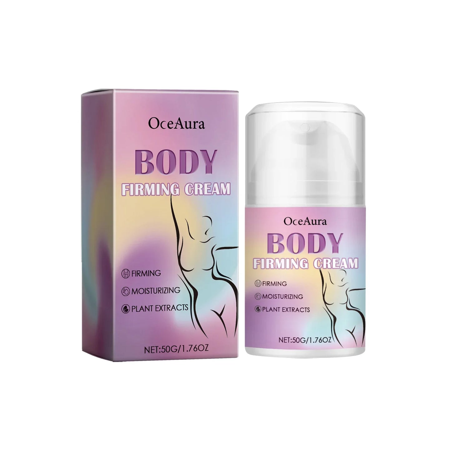 OceAura Body Firming & Sculpting Cream – Anti-Cellulite 50g