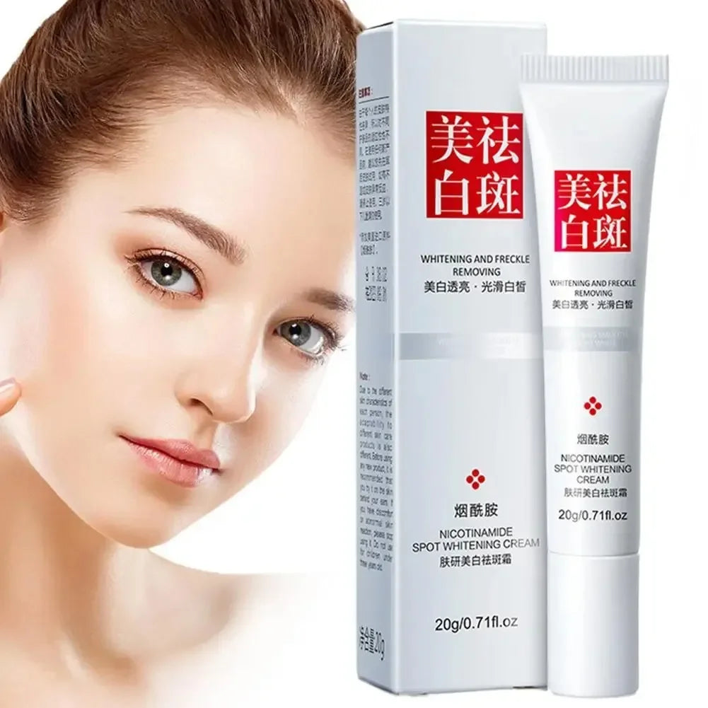 Brightening Niacinamide Whitening Cream – Anti-Freckle & Dark Spot Peaceful Pleasures Health and Wellness