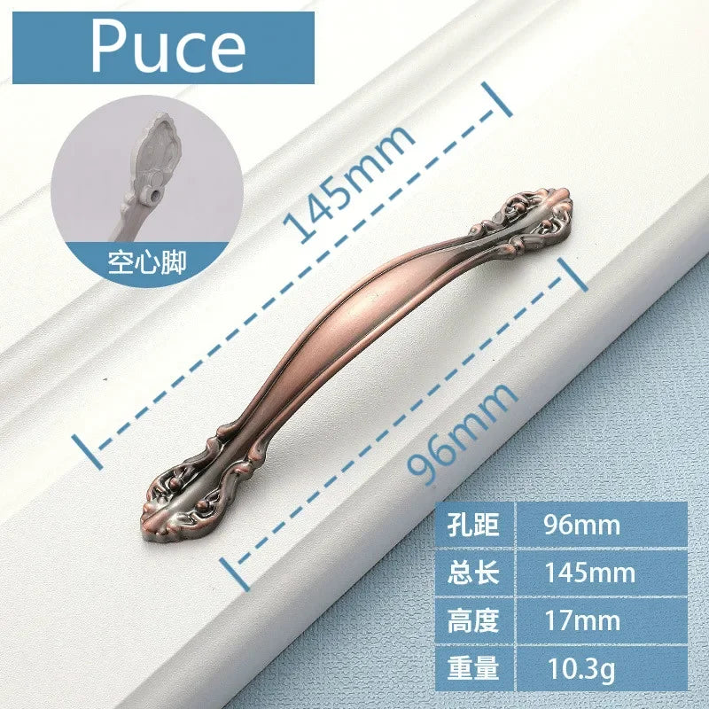 Zinc Alloy Cabinet Handles – European Drawer Pulls