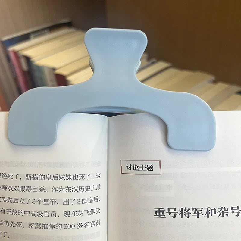 Frosted Transparent Book Page Holder Clip | Kawaii Desk Accessory
