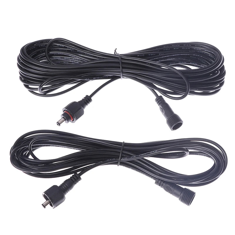 High Quality 3M 5M 10M Low Frequency Universal Wear Resistant Portable Solar Spotlights Waterproof Cord Extension Cable Peaceful Pleasures Health and Wellness