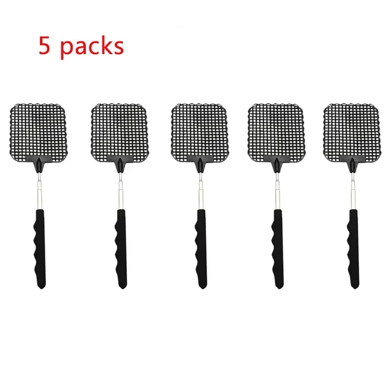 Retractable Fly Swatter – Telescopic Stainless Steel Handle