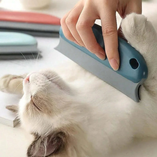Pet-specific，Effective Pet Hair Remover Brush For Cats And Dogs - Gently Shaves Wool And Cleans Fur For A Neat And Tidy Home Peaceful Pleasures Health and Wellness