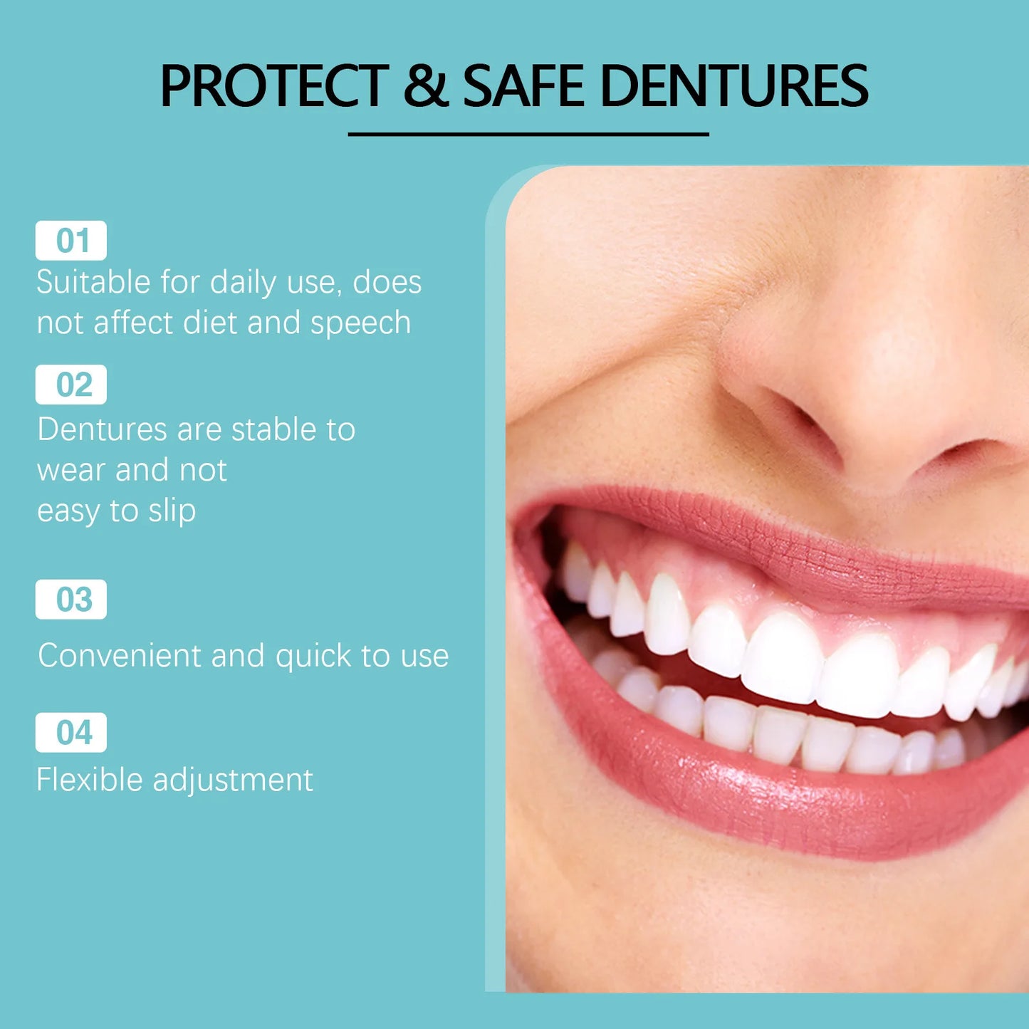 Oralhoe Snap-On Veneers & Temporary Denture Kit – Perfect Smile