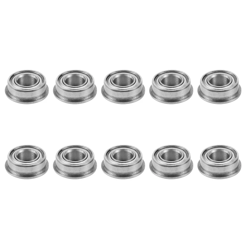 A36T-100PCS MF84ZZ LF840ZZ Shielded Flanged 4 X 8 X 3MM Model Ball Flange Bearing Peaceful Pleasures Health and Wellness