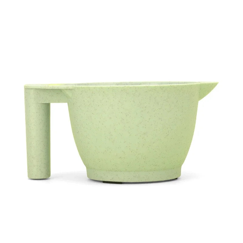 Wheat Straw Hair Dye Mixing Bowl with Handle | Pro Tool