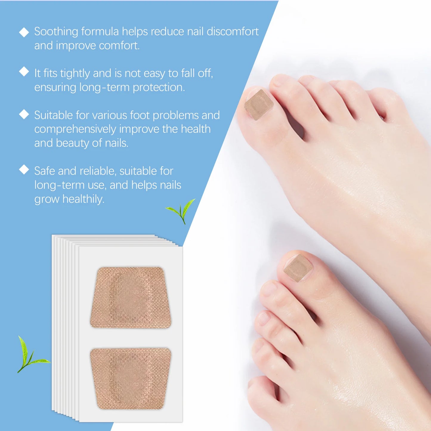XIMONTH Nail Nourishing Patch – Moisturizing & Repair 72pcs