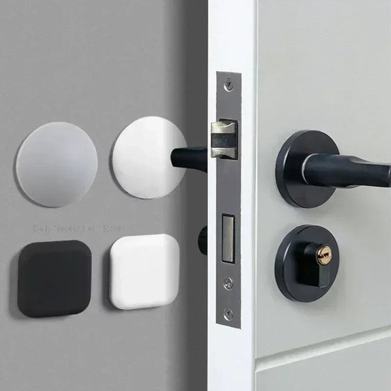 Silicone Door Handle Bumpers & Floor Door Stoppers (1–5 Pcs) Door Stopper Bumper Peaceful Pleasures Health and Wellness