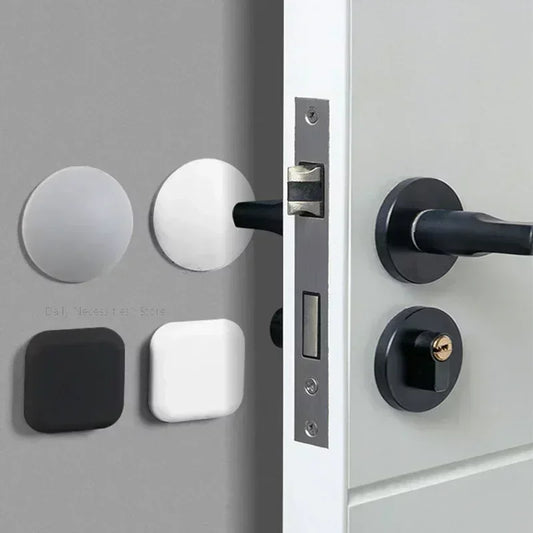Silicone Door Handle Bumpers & Floor Door Stoppers (1–5 Pcs) Door Stopper Bumper Peaceful Pleasures Health and Wellness