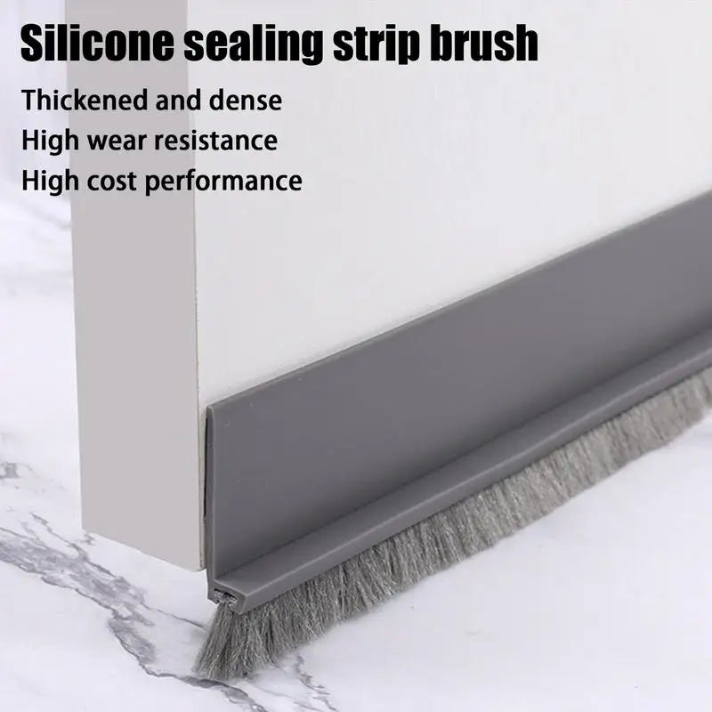 Door Weather Stripping Soundproof Draft Stopper Window Seal Strip Draft Blocker Noise Reduction Weather Stripping Window Sealer Peaceful Pleasures Health and Wellness