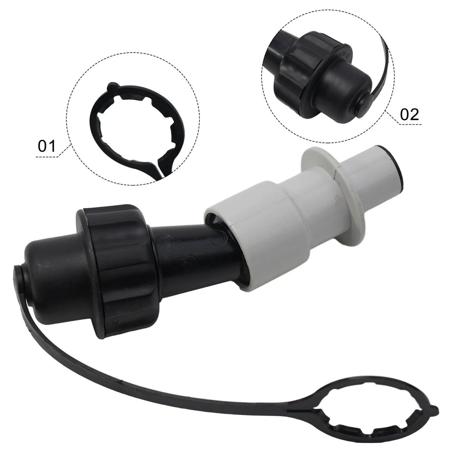 Chainsaw Chain Oil Filling System OEM 0000 890 5004 | No-Spill