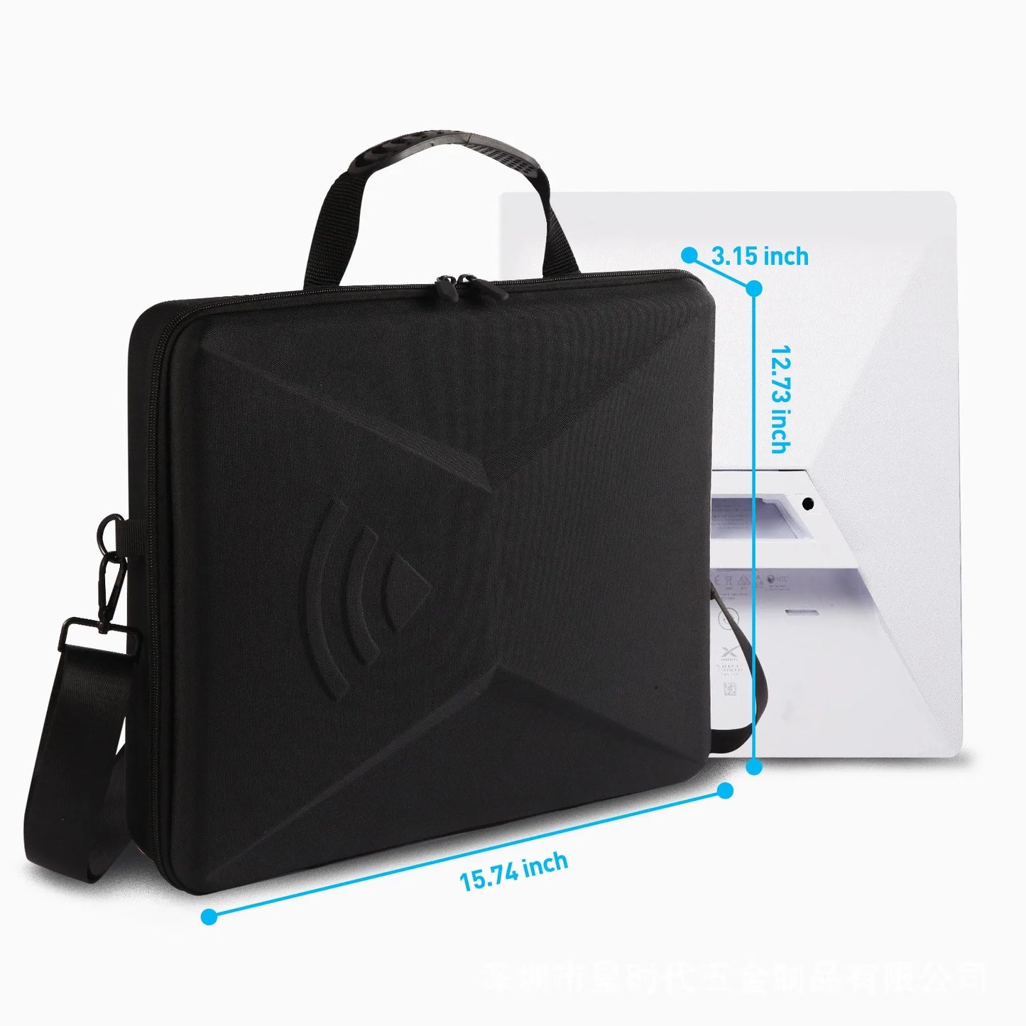 Travel Bag For Starlink Mini Perfectly Protection For Kickstand Pipe Adapter Cables Power Supply-Hard Shell Storage Case Peaceful Pleasures Health and Wellness
