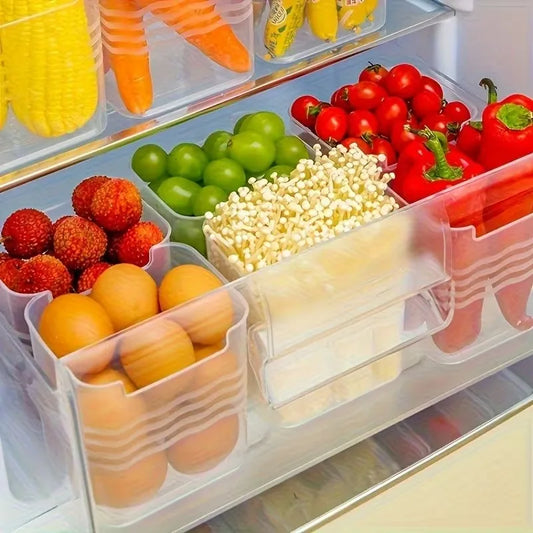 Fridge Side Door Storage Box | Food Grade PP Organizer & Divider Fridge Storage Organizer Peaceful Pleasures Health and Wellness