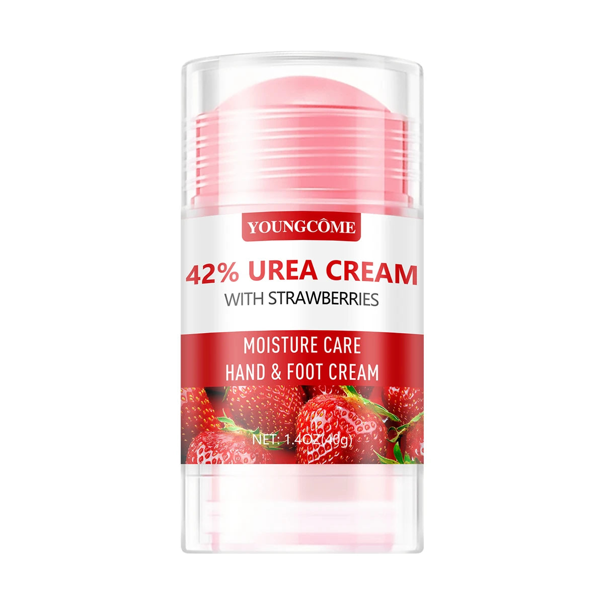 Urea Strawberry Hand & Foot Cream – Hydrates & Heals Dry Skin