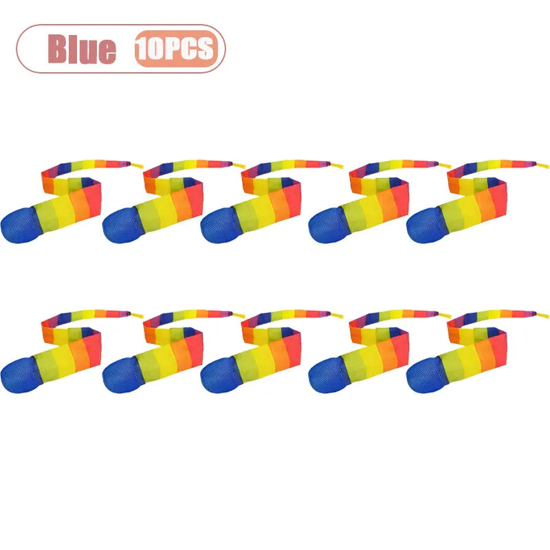 Rainbow Meteor Ball Set 1–20 PCS | Soft Tail Throwing Catching Toy