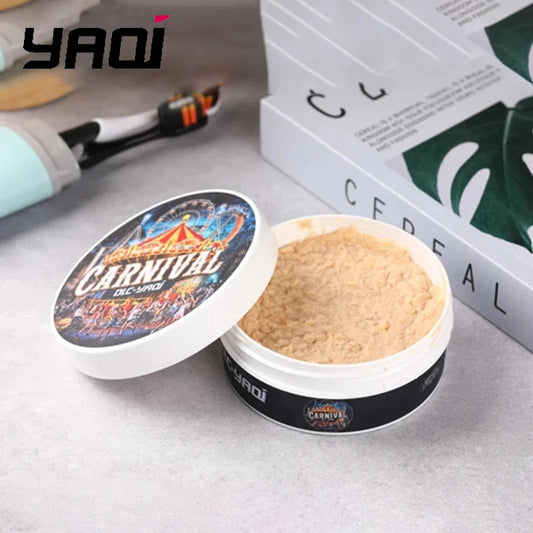 2026 YAQI New Arrival CARNIVAL Atisan Shaving Soap for Men 170g Artisanal Lather Beard Grooming Essential Peaceful Pleasures Health and Wellness Default Title