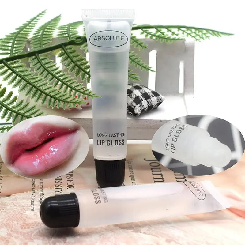 Hydrating Lip Oil Moisturizer Plumper Long Lasting Sexy Lips GlossTransparent Waterproof Volume Lip Clear Lip gloss Base Peaceful Pleasures Health and Wellness