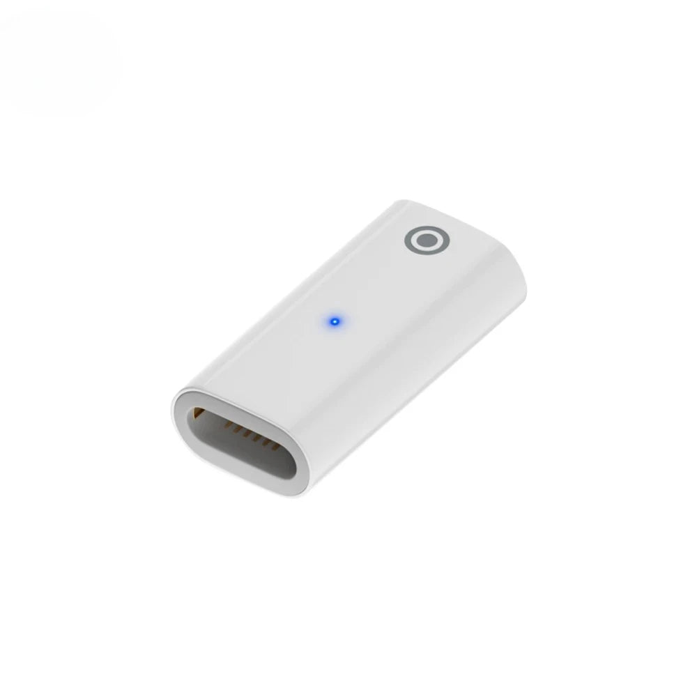 Connector Charger for Apple Pencil Adapter Charging Adapter Cable Connector USB-C Type-C Female to Female Charger Converter Peaceful Pleasures Health and Wellness C