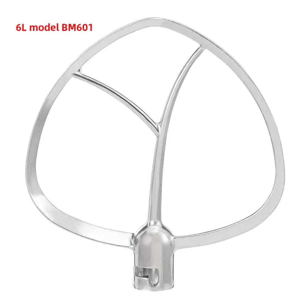 BioloMix Stand Mixer Attachments – Whisk, Dough Hook & Flat Beater Stand Mixer Accessories Peaceful Pleasures Health and Wellness Flat Beater for 601