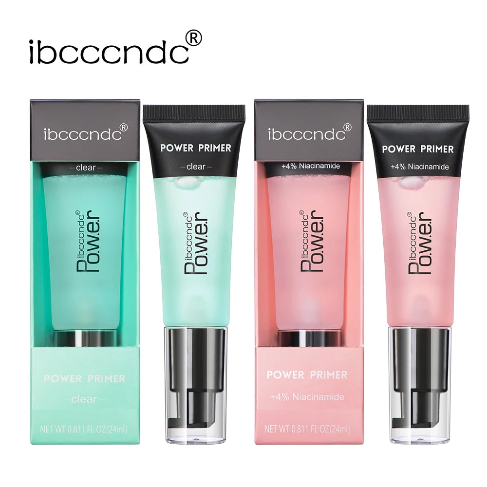 Power Grip Highly Moisturizing Makeup Base Isolation Primer Refreshing Easy To Absorb Invisible Pore Colorless Natural Makeup Peaceful Pleasures Health and Wellness Green and Pink