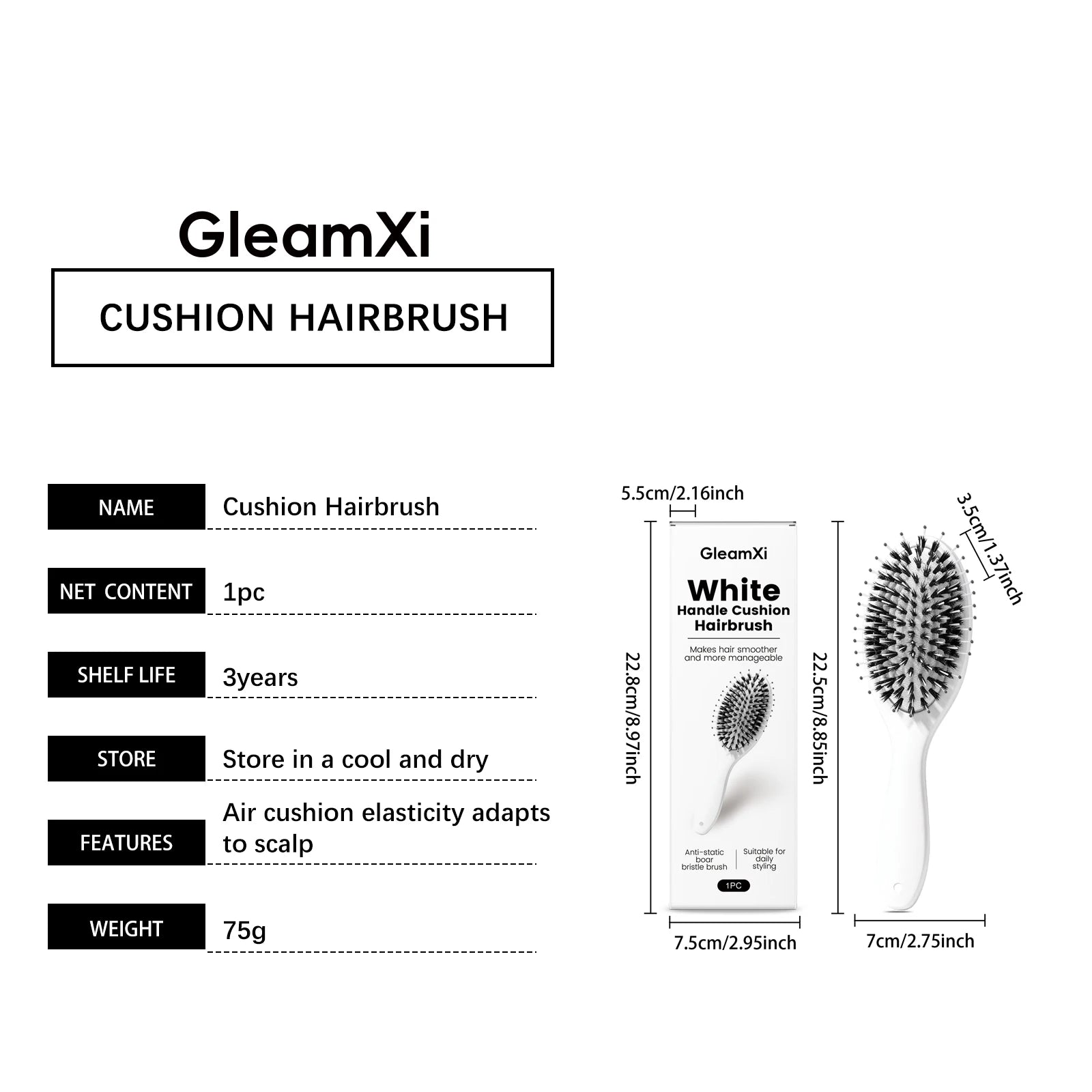Volumizing Air Cushion Comb for Smooth Hair Care Peaceful Pleasures Health and Wellness