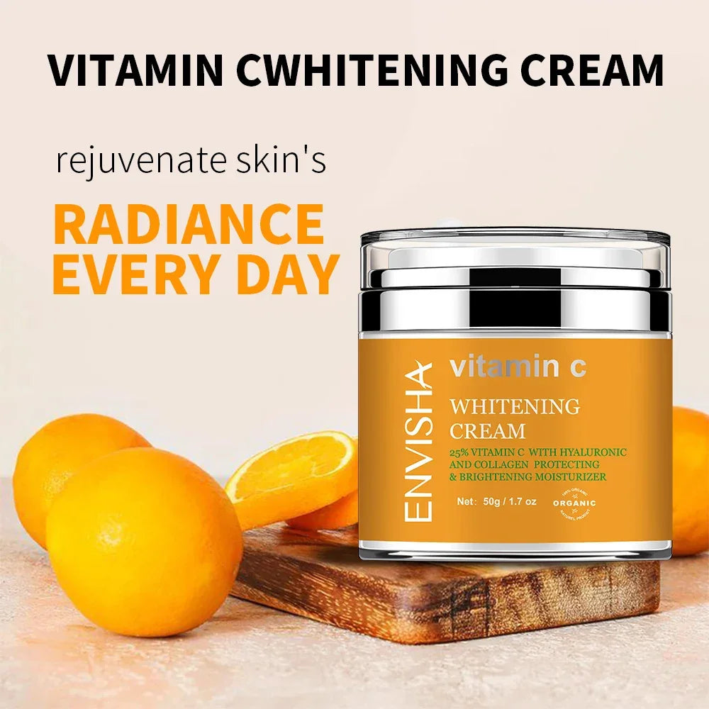 ENVISHA Face Cream – Retinol, Collagen, Vitamin C & HA for Dark Spots 50ml Face Cream Peaceful Pleasures Health and Wellness