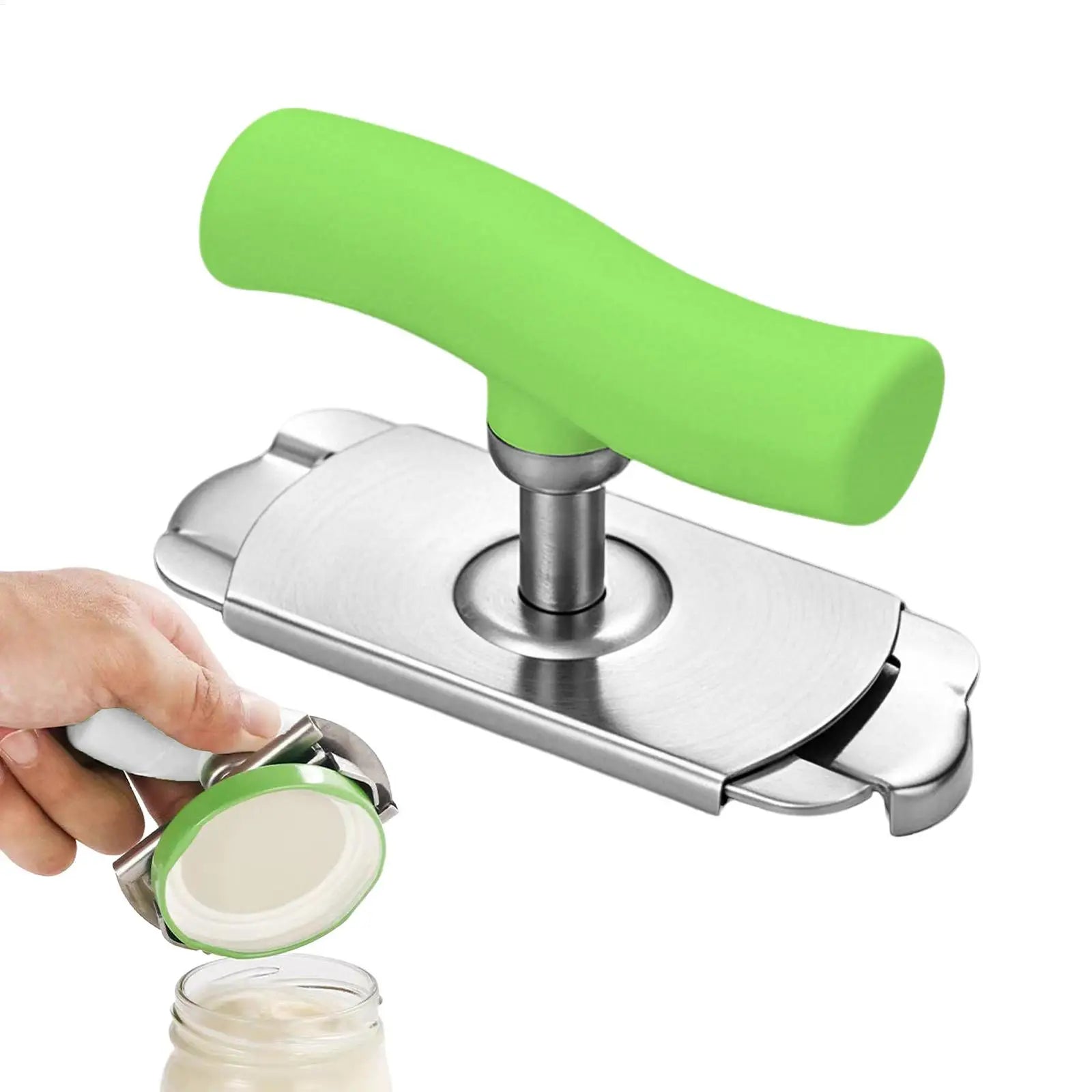 Adjustable Jar Lid Opener For Elderly, Ergonomic Screw Top Opener Kitchen Gadget For Home RV Travel Restaurant & Meal Prep Peaceful Pleasures Health and Wellness