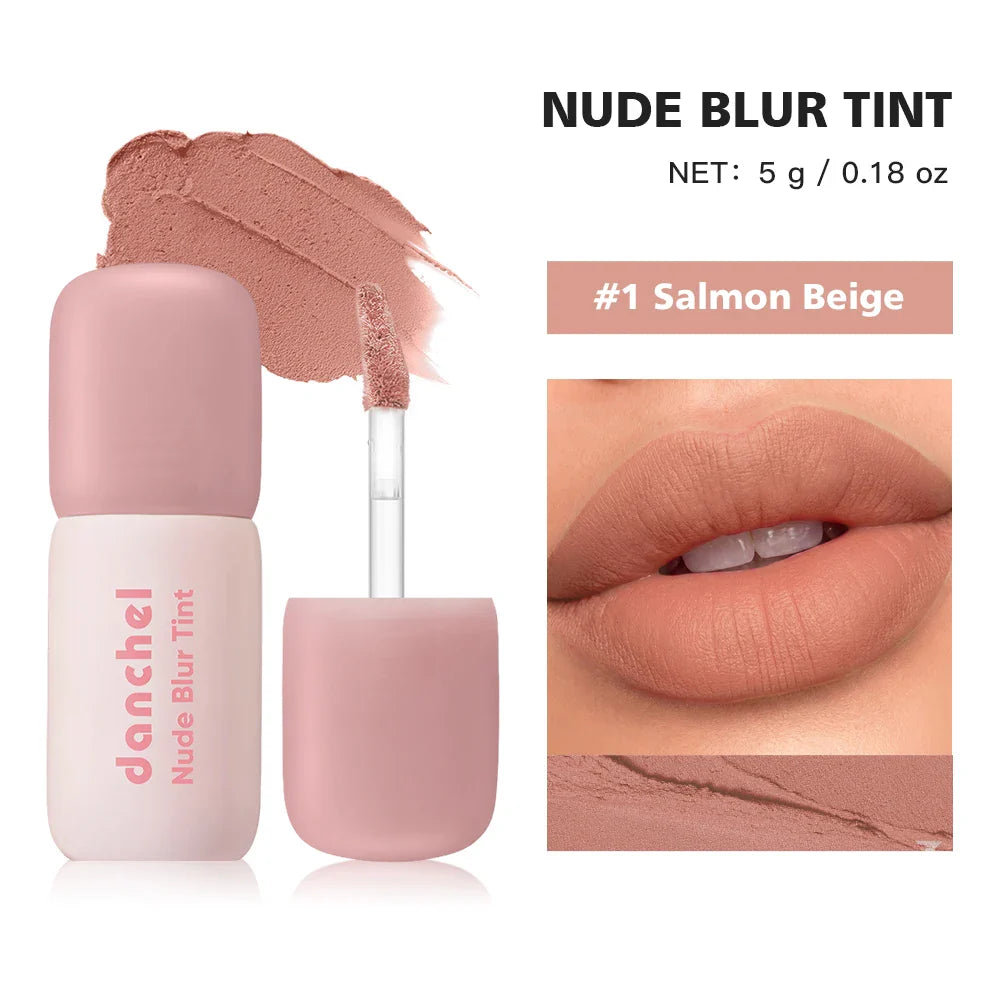 K-Beauty Nude Blur Tint 2-in-1 Lip & Cheek Stain – Light Apricot