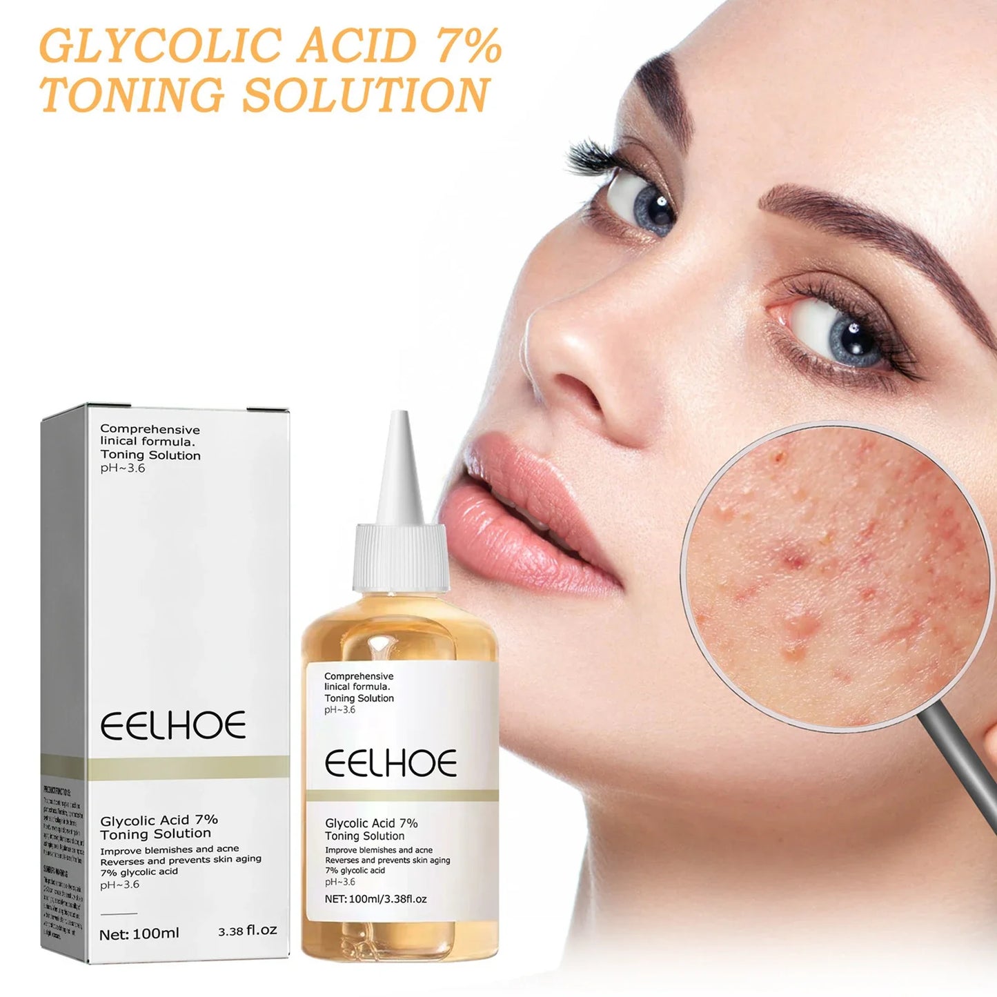 EELHOE Glycolic Acid 7% Toning Lotion – Brighten & Firm Skin