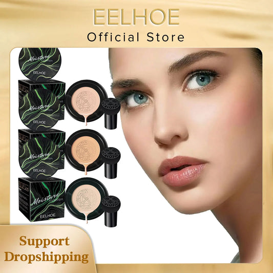 EELHOE Mushroom Head Air Cushion BB Cream – Brightening Foundation Air Cushion Foundation Peaceful Pleasures Health and Wellness